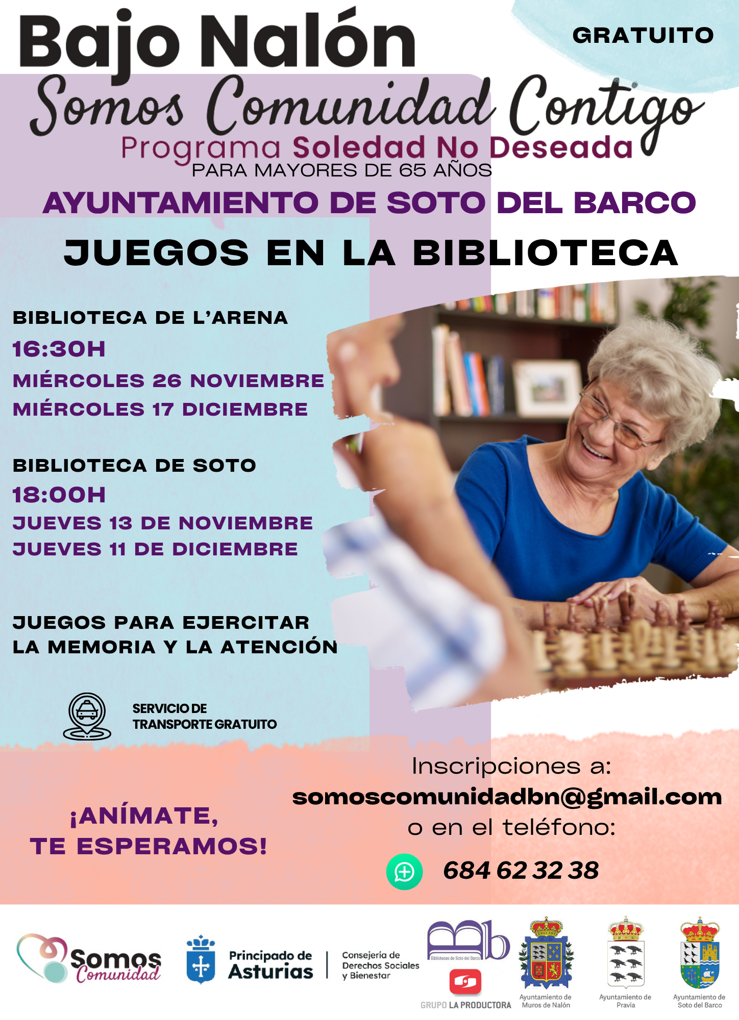 Juegos en la Biblioteca – Muros