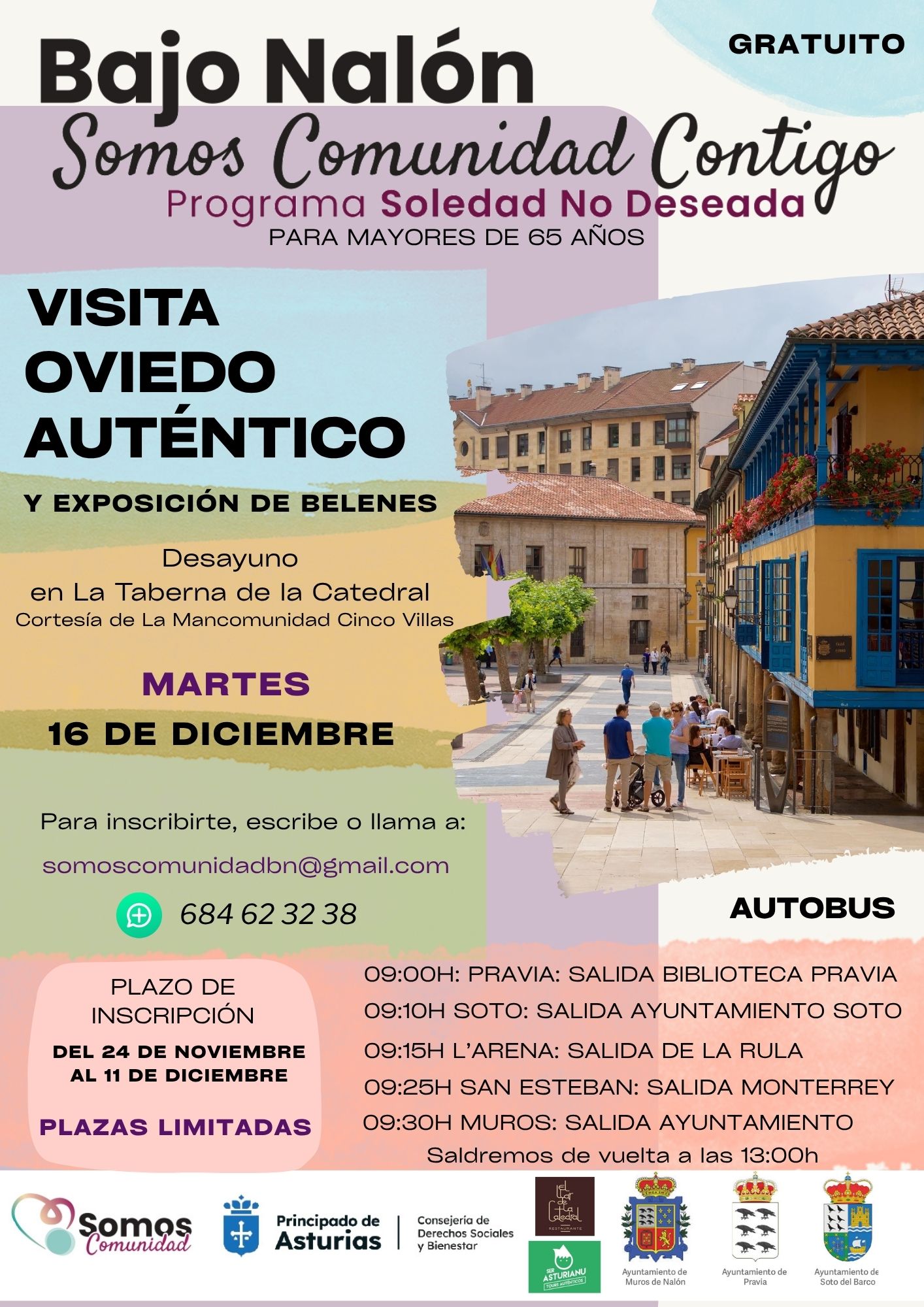 Visita Oviedo Auténtico y Exposición de Belenes
