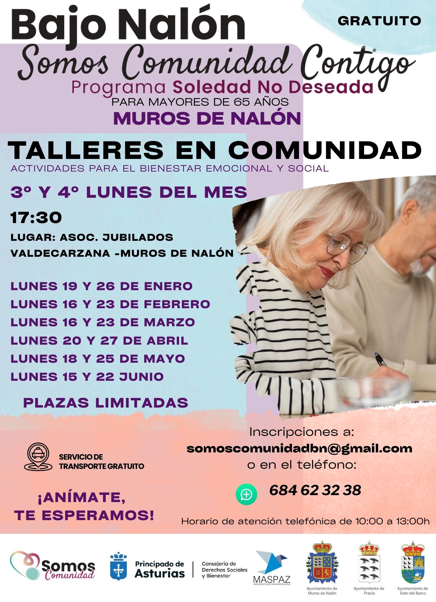 Talleres en Comunidad | Muros de Nalón