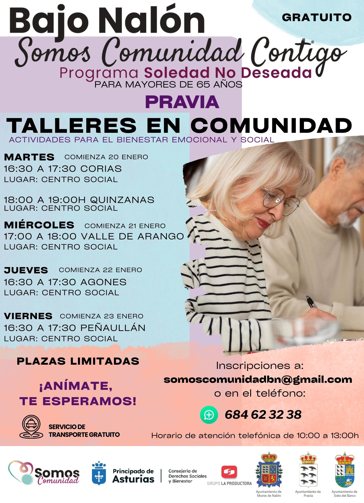 Talleres en Comunidad | Pravia