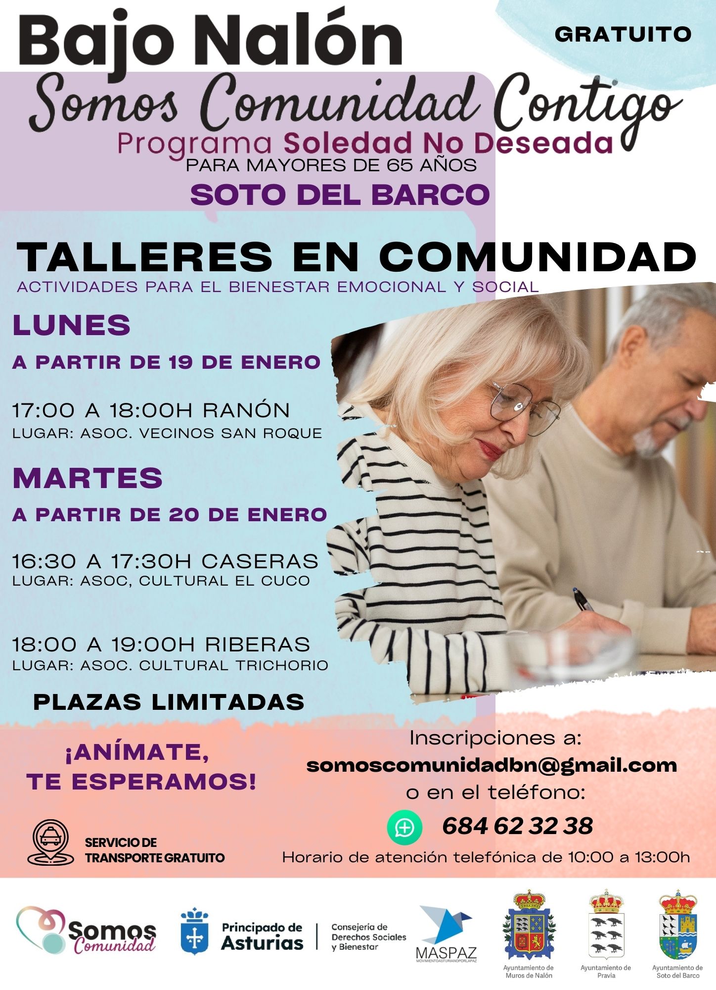 Talleres en Comunidad | Soto del Barco