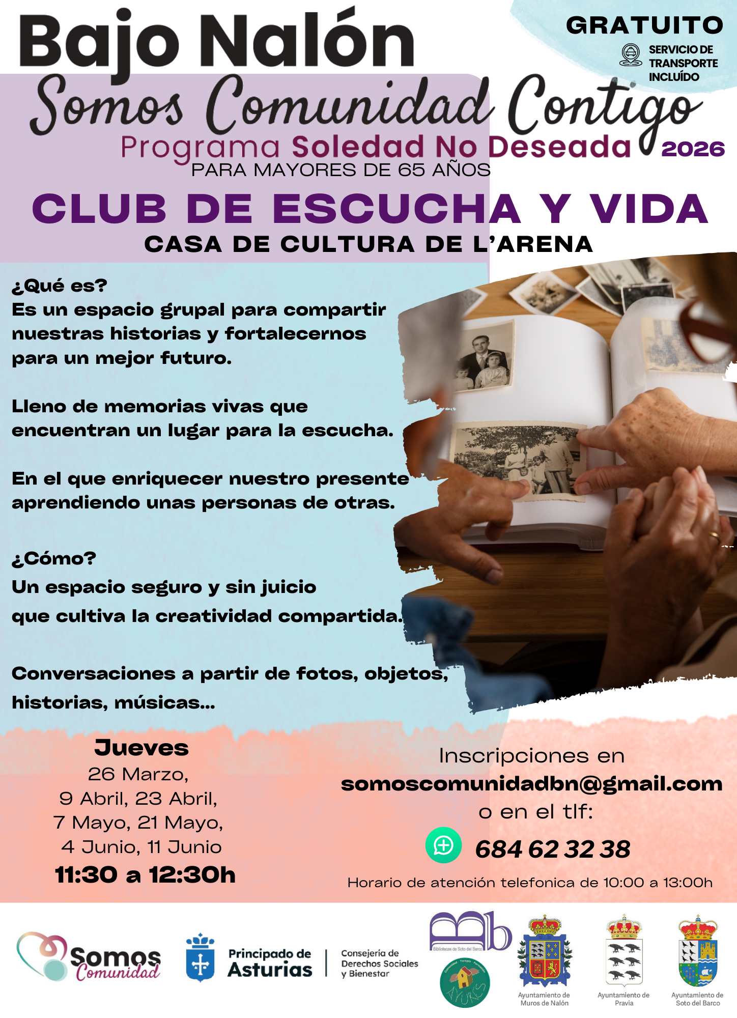 Club de escucha y vida – L’Arena