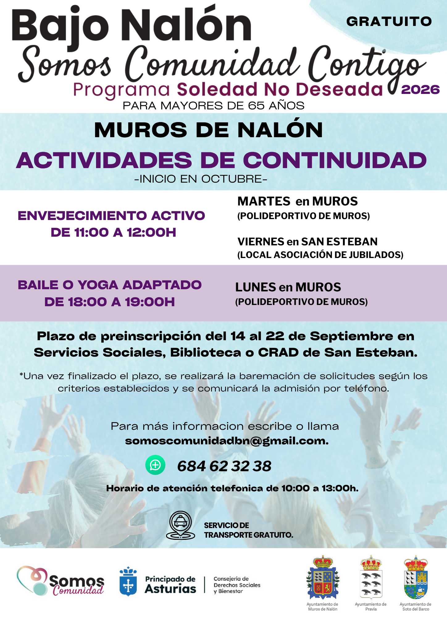 Actividades de Continuidad – Muros de Nalón