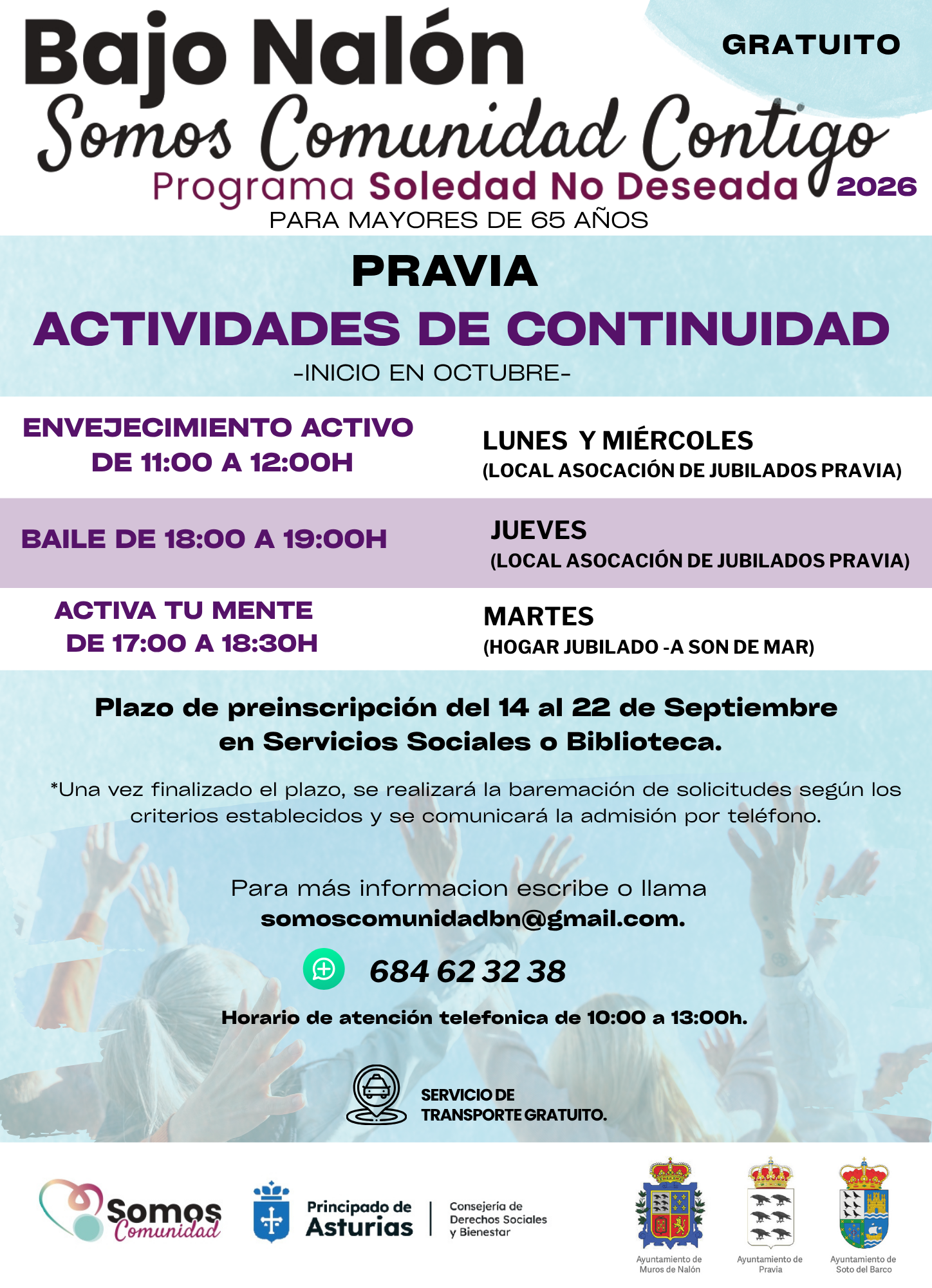 Actividades de Continuidad – Pravia