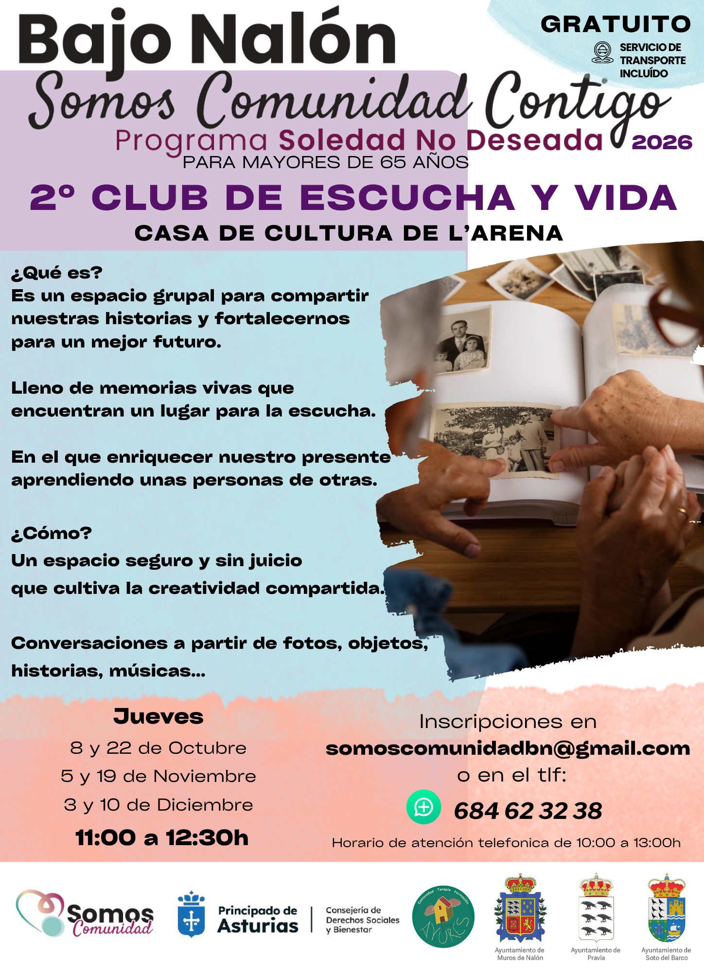 2º Club de Escucha y Vida – L’Arena